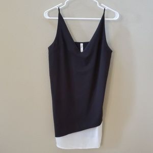 Black and White Mini Dress